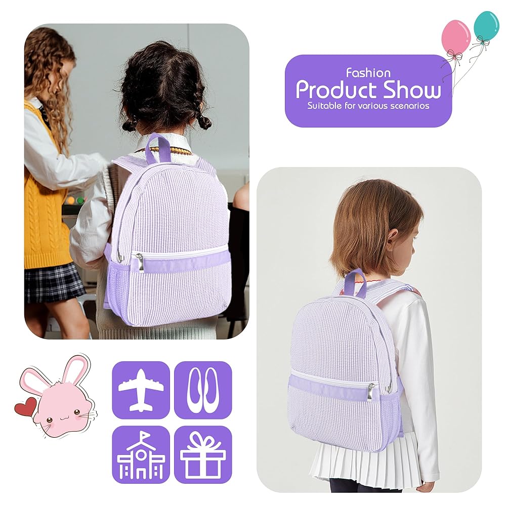Amazon.com | MT WORLD Monogram Backpack Toddler Backpack